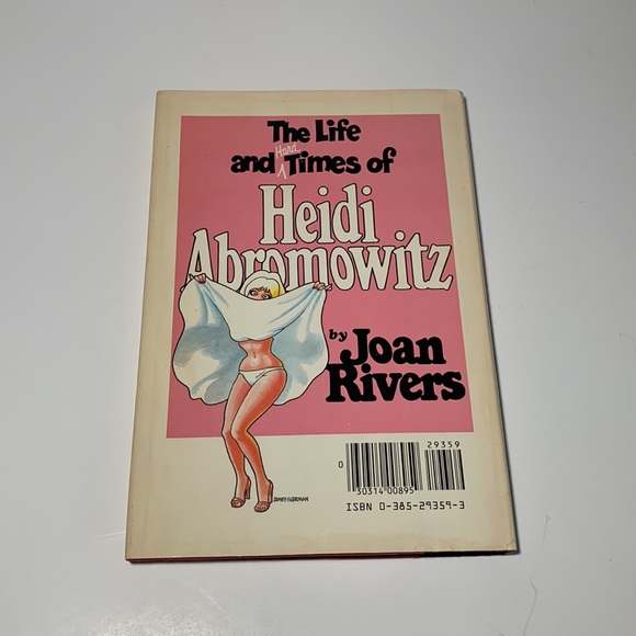 The Life And Hard Times of Heidi Abromowitz By Joan Rivers 1984 First Printing - Picture 2 of 12